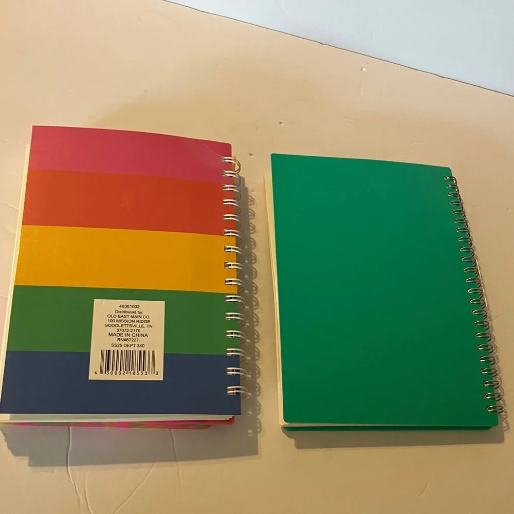 Colorful Dinosaur Pop-It‎ and Charm Notebook Set 5x8